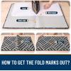 imageOLANLY Indoor Door Mat 32x20 Inch Dirt Resistant and Absorbent NonSlip Rubber Backing Floor Mats Easy Clean LowProfile Doormat for Entryway Front Door and Inside Entrance GreyBlack