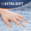 imageOLANLY 30inch Round Bathroom Rugs Extra Soft and Absorbent Microfiber Bath Rugs Quick Dry Machine Washable Bath Mats for Bathroom Floor Tub and Shower Home Decor Accessories GreyBlue