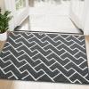 imageOLANLY Front Door Mat NonSlip Rubber Backing Dirt Resistant and Absorbent Washable Easy to Clean LowProfile Indoor Doormat for Back Door Entryway Inside Entrance 32x20 GreyCharcoal