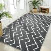 imageOLANLY Front Door Mat NonSlip Rubber Backing Dirt Resistant and Absorbent Washable Easy to Clean LowProfile Indoor Doormat for Back Door Entryway Inside Entrance 32x20 GreyCharcoal