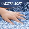 image:imageOLANLY Bathroom Rugs Sets 4 Piece Soft Microfiber Absorbent Bath Mat UShaped Contour Toilet Mat and Toilet Lid Cover Quick Dry Machine Washable Toilet Cover and Rug Set for Bathroom GreyNavy