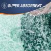 image:imageOLANLY Bathroom Rugs Sets 4 Piece Soft Microfiber Absorbent Bath Mat UShaped Contour Toilet Mat and Toilet Lid Cover Quick Dry Machine Washable Toilet Cover and Rug Set for Bathroom GreyBlackish Green