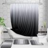 image:imageOLANLY Bathroom Rugs Sets 4 Piece Soft Microfiber Absorbent Bath Mat UShaped Contour Toilet Mat and Toilet Lid Cover Quick Dry Machine Washable Toilet Cover and Rug Set for Bathroom GreyGrey